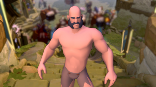 Previsualización de Percival: Modelos de personajes mejorados