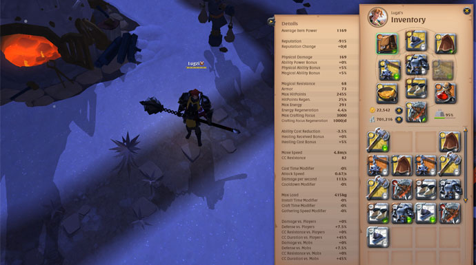 Albion Online shows off a tanking build with the Iron-Clad Staff