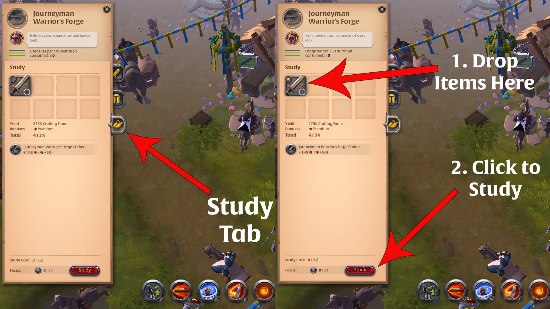Resource Return Rate (tasa de retorno de recursos) — Crafting (4 de 4)