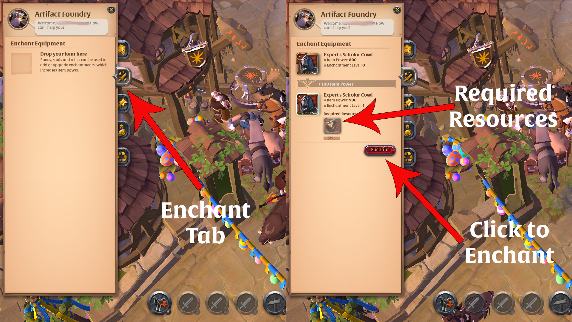 Enchantment (encantamiento) — Crafting (2 de 2)