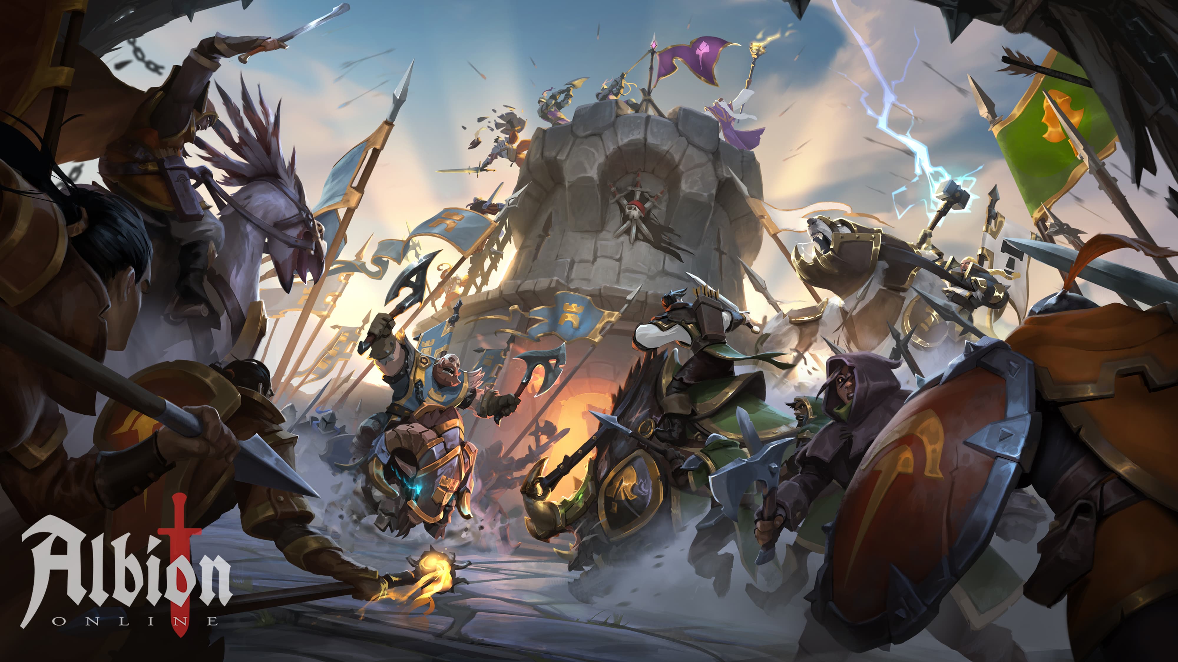 Albion Online on X: We've added four new images to our growing collection  of Albion Online wallpapers! You can download hi-res versions here:    / X