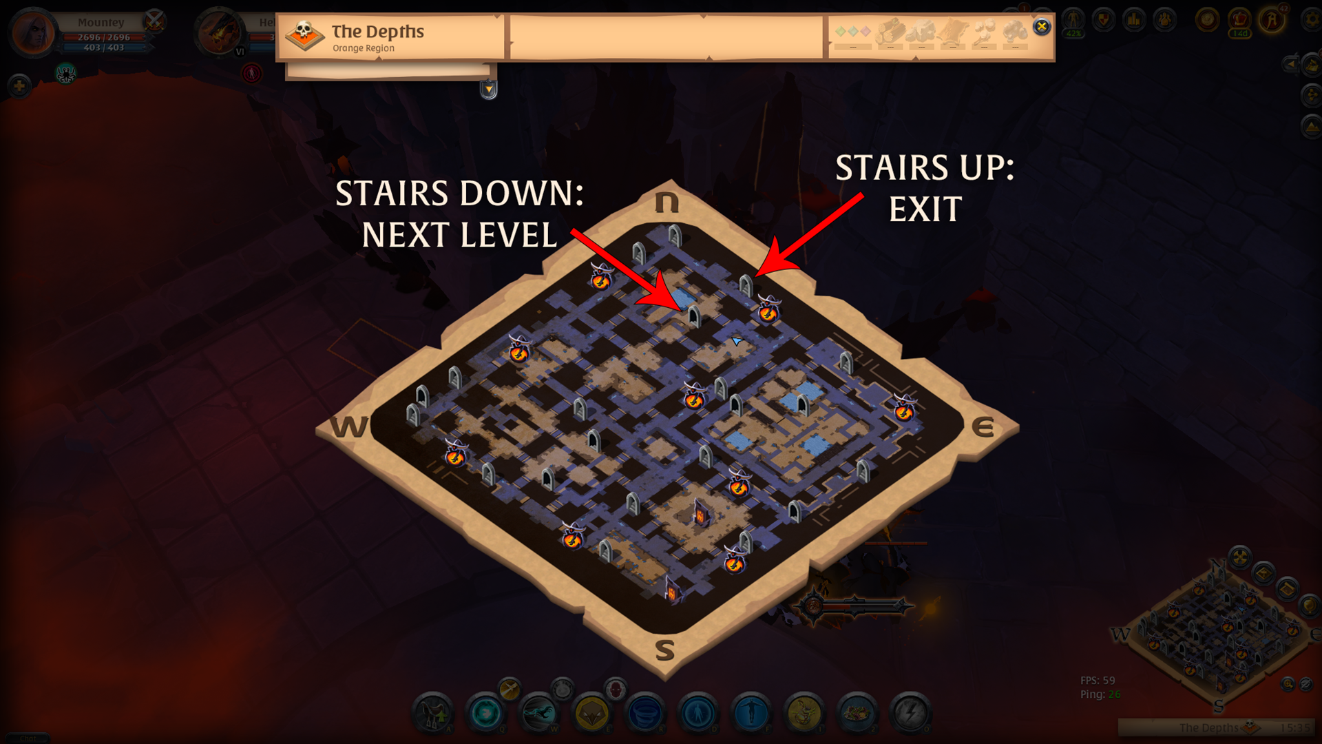 Dentro de The Depths — The Depths (1 de 8)