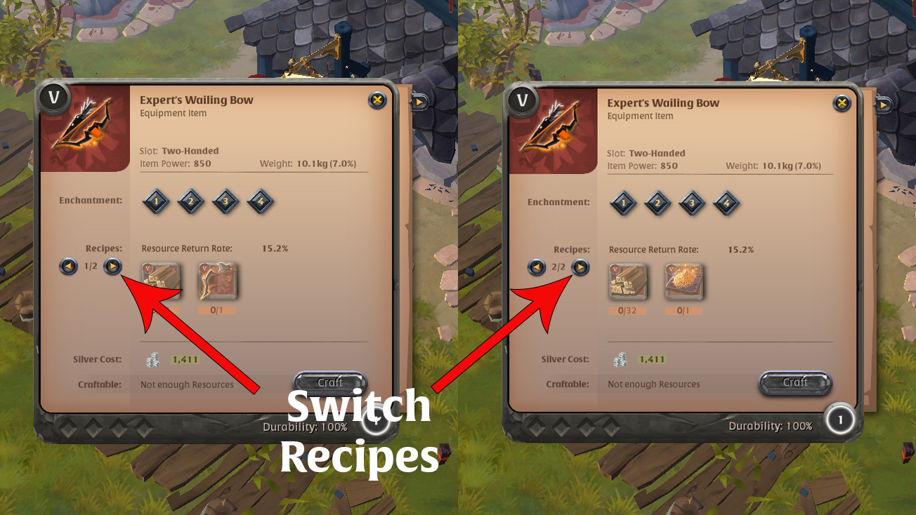 Artifacts (artefactos) — Crafting (2 de 2)