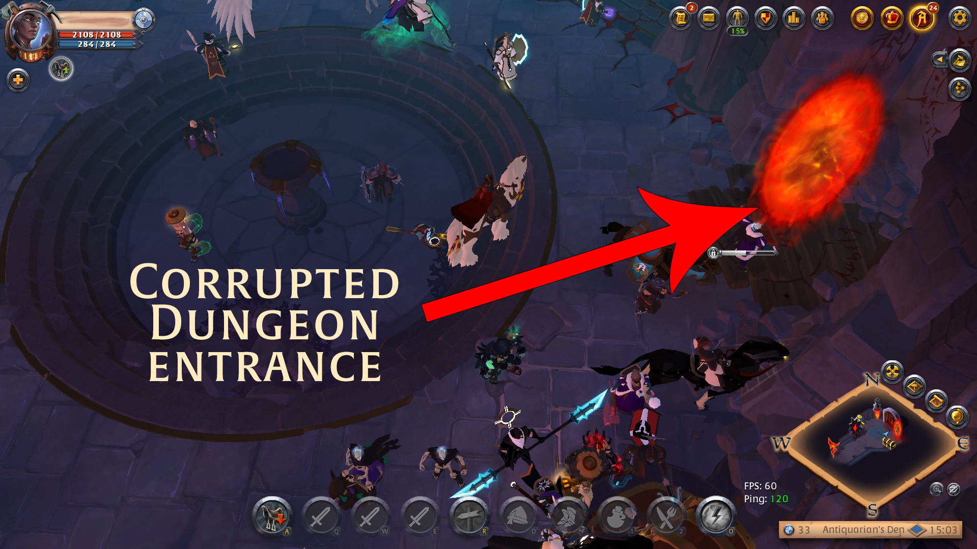 Entrar en una Corrupted Dungeon — Corrupted Dungeons (2 de 5)