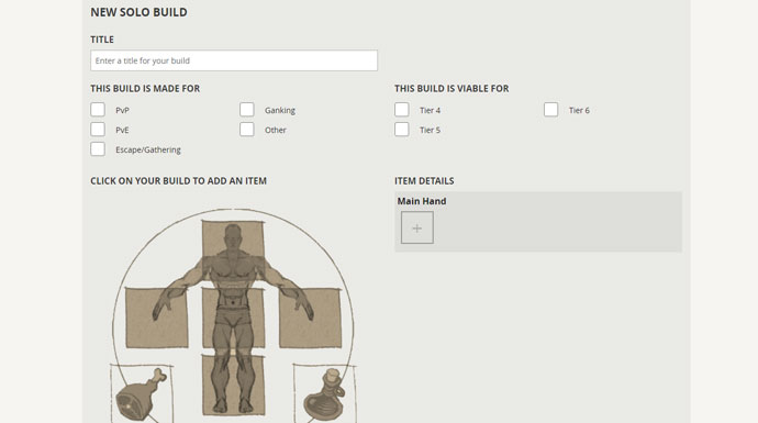 A Character Builder For Albion Online – Mmoorpg