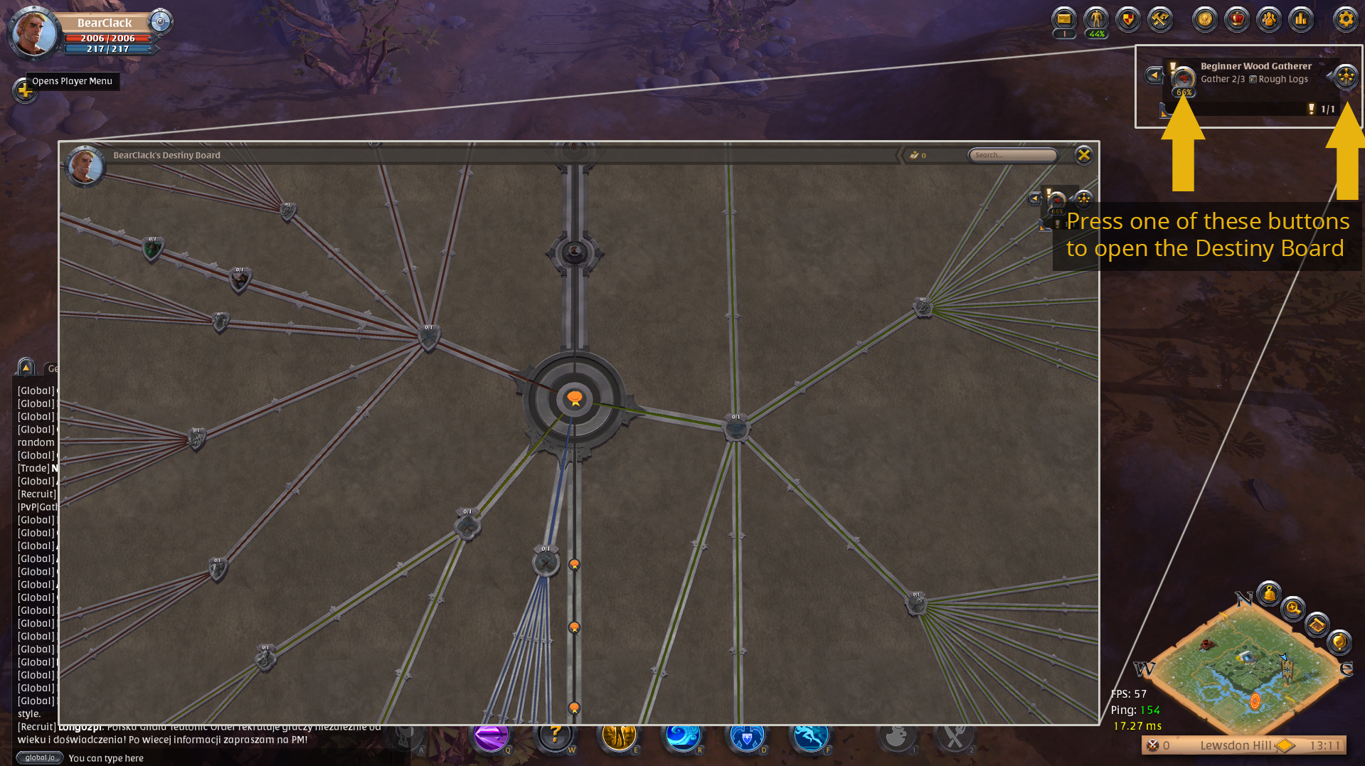 Destiny Board Albion Online