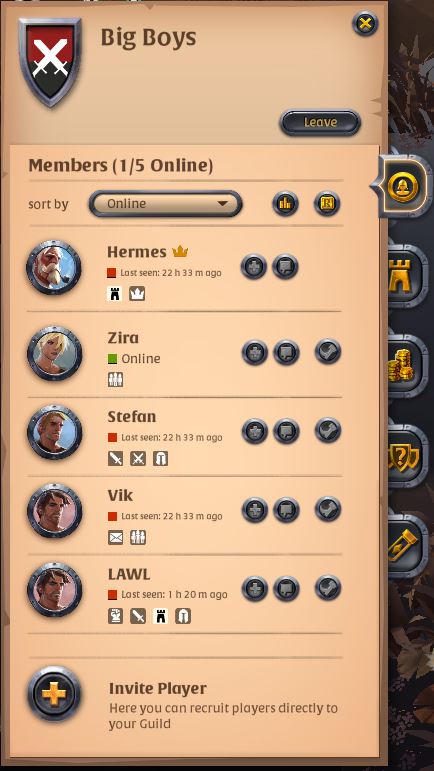 Guild Rights Management - Albion Online